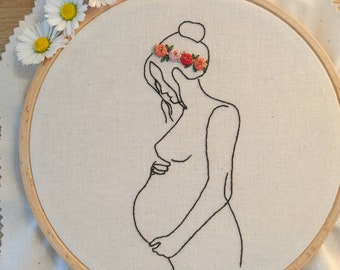 Decorative embroidery, Pregnancy