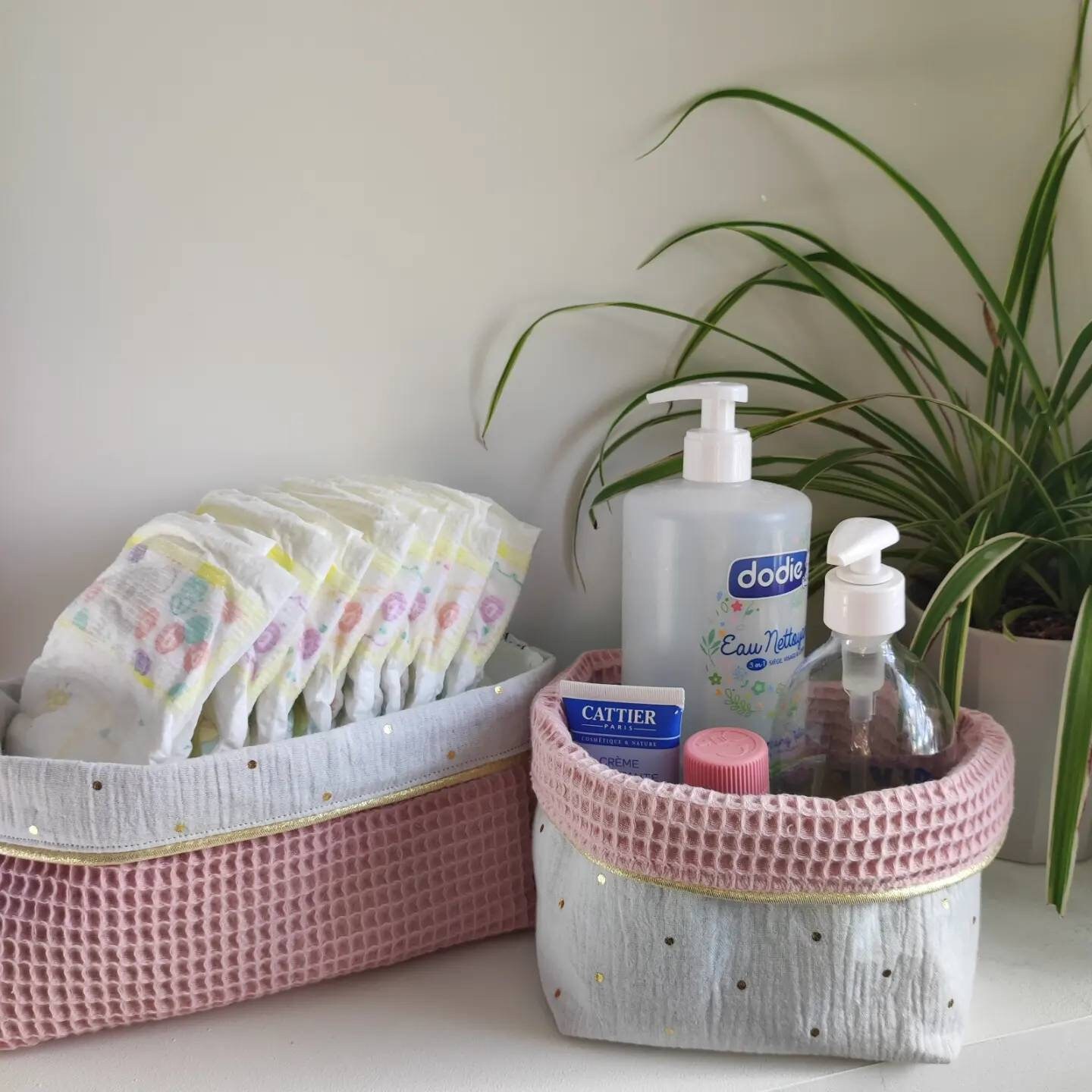 Panières de Rangement en Tissus