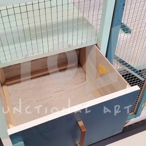 LILFRIEND HOUSE Wooden Cage For Small Pet hamster image 5