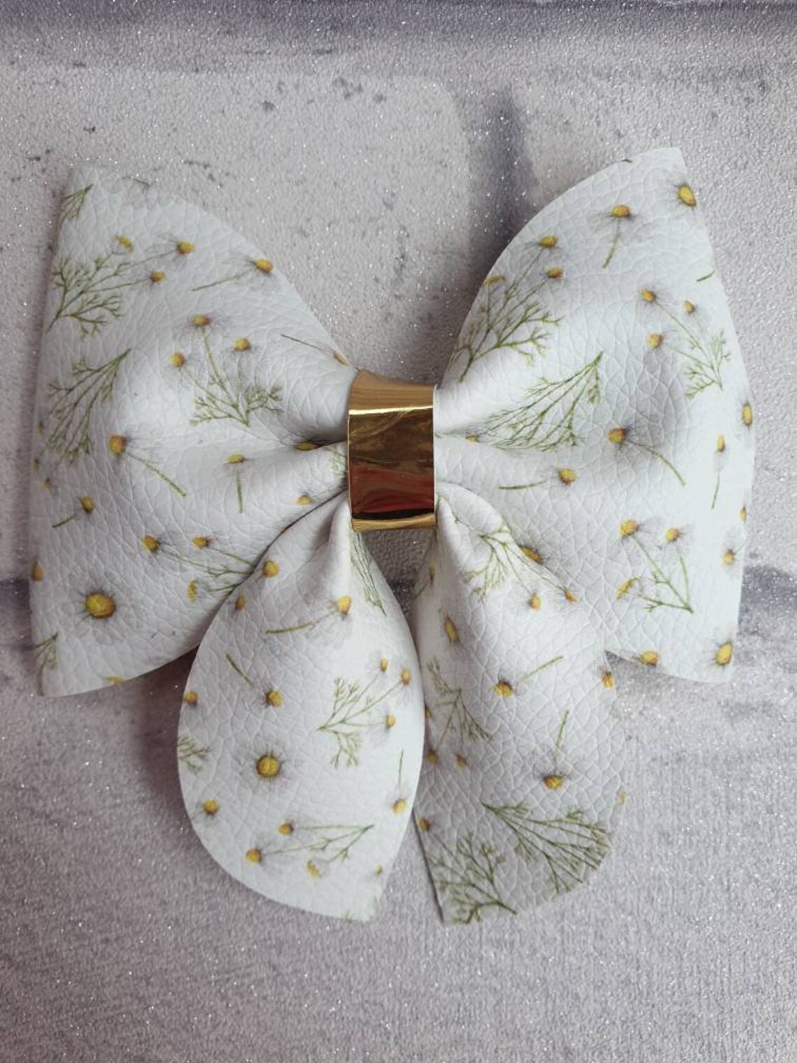 Daisy hair bow girls hair bow girls hair accessories Etsy