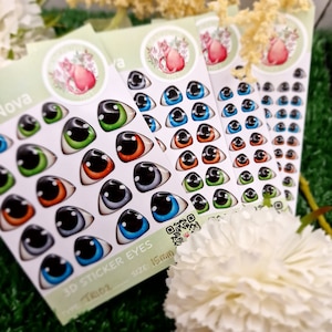 Adhesive Resin Eyes - TRI02