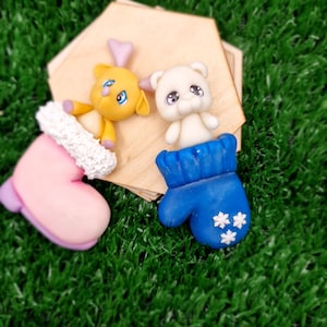 Silicone Mould - Christmas Gloves and Boots
