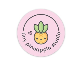 Tiny Pineapple Studio LOGO VINYL STICKER