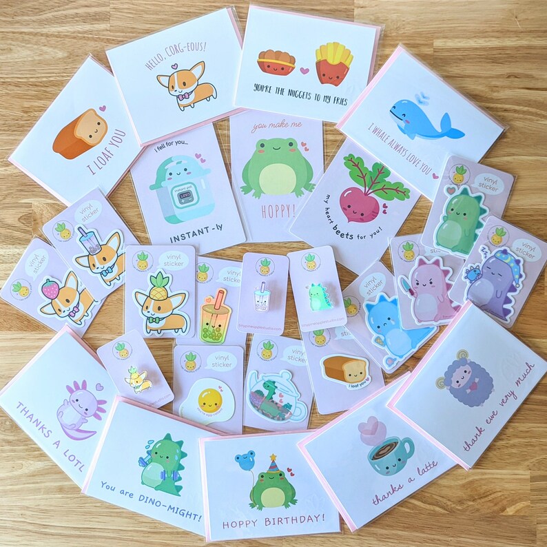 Dino "Tea-rarium" CLEAR VINYL STICKER — Tiny Pineapple Studio terrarium dinosaur teapot transparent glass tea plant succulent cute pun image 4
