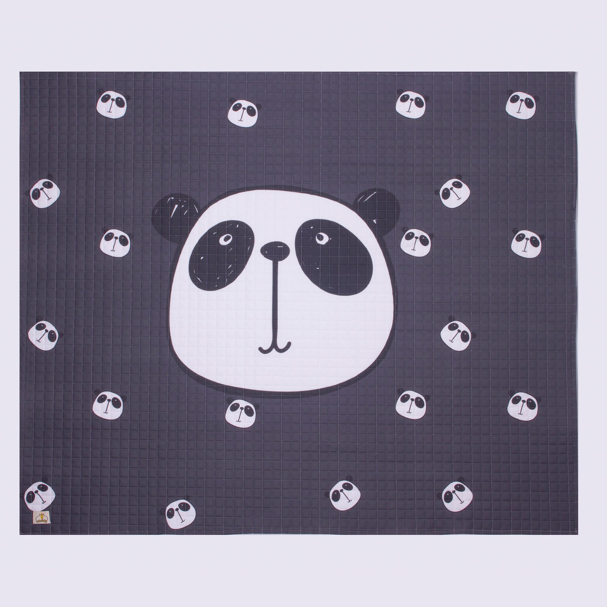Cute Panda Pattern Mat for Crawling Soft Baby Play Mat Folding Play Mat For Baby Room Decor Baby Yoga And Baby Play Gym Mat