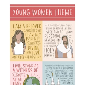 Cartazes para impressão com tema de mulheres jovens