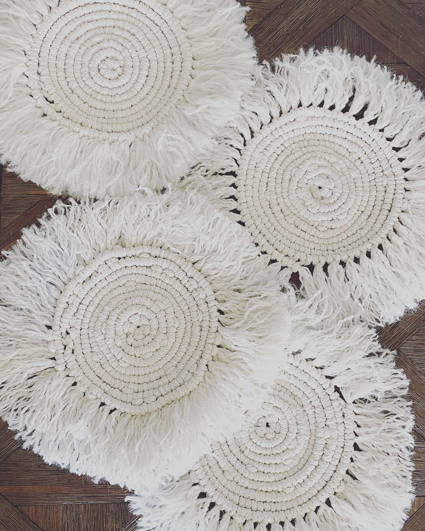 Macrame Placemats Etsy