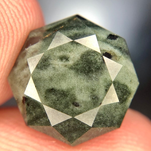 6.60ct Rare Beautiful Vivianite top cut Gemstone from Pakistan