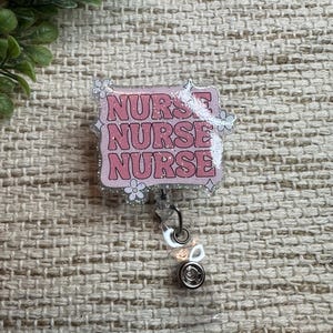 Nurse Badge Reel
