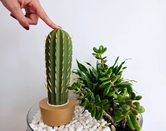 Cactus toothpick dispenser, Cactus toothpick holder, Unique toothpick holder, Plant lover gift, Housewarming gift idea