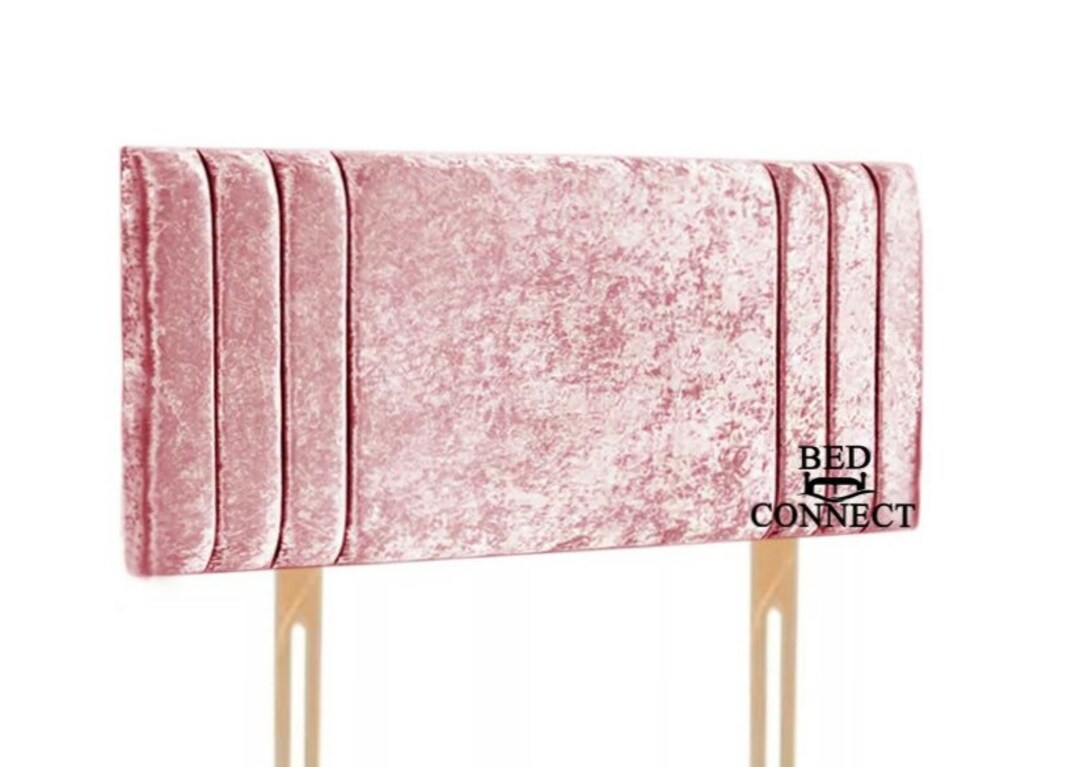 Oslo Crushed Velvet Headboard 24 Height All Sizes Available Etsy