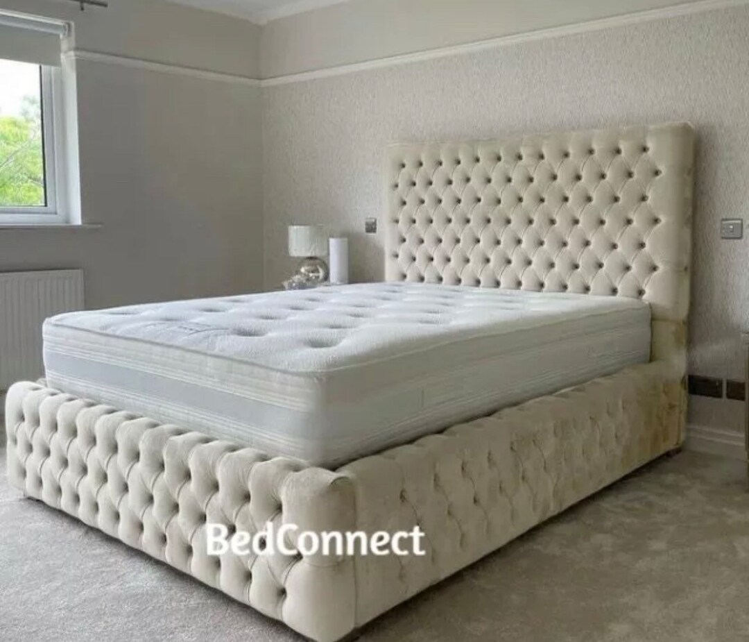 Leon Chesterfield Bed Etsy