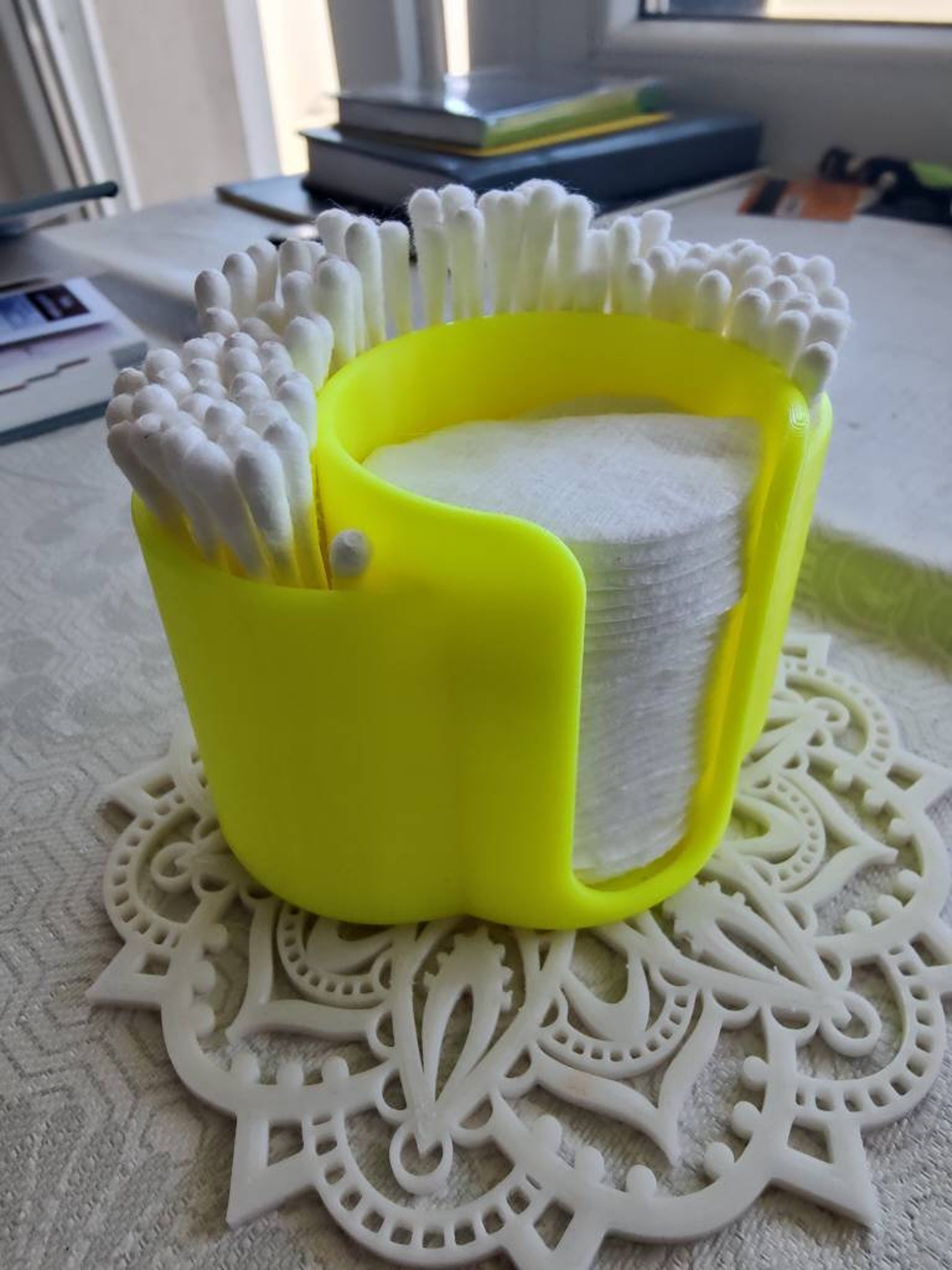 3D Prindet Cotton Bud Holder Organizer / 3D Printed Home Decor Etsy