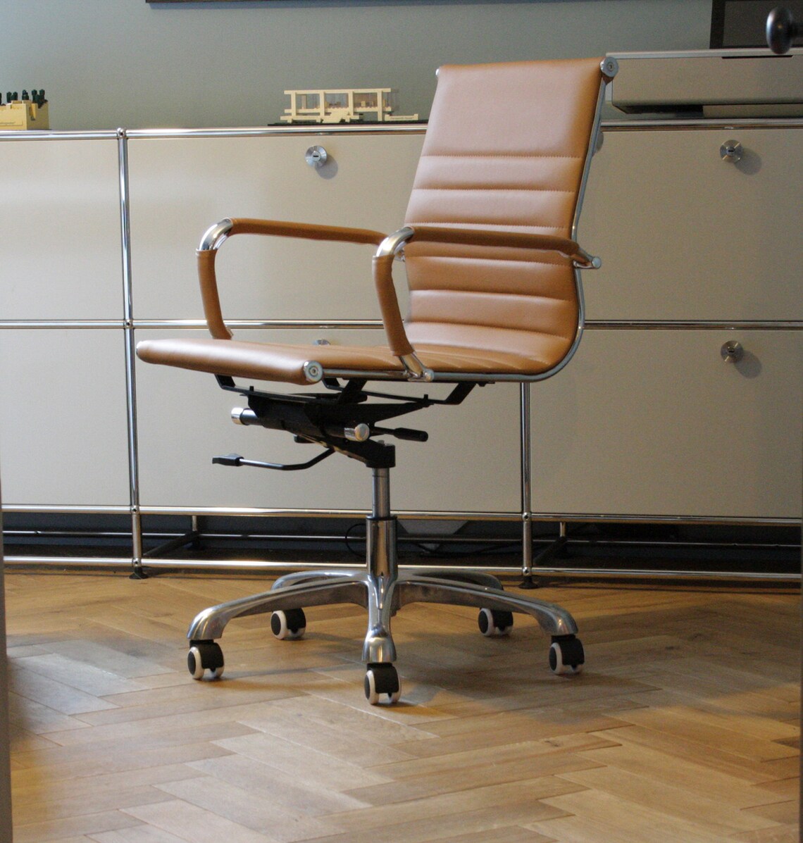 Kennedy Office Chair Tan | Etsy