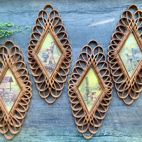 Wicker Wall Decor - Etsy