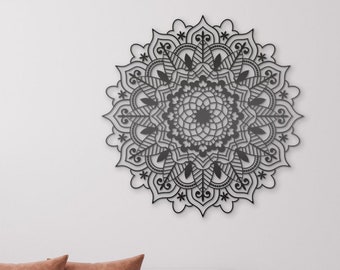 Metal Wall Art 2 MANDALA MONOGRAM VECTOR Svg-Dwg-Dxf-Pdf-Eps- Cnc Cutting,Digital Cut Files,Clip Art,Illustrations wall decor