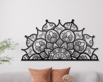 Metal Wall Art MANDALA MONOGRAM VECTOR Svg-Dwg-Dxf-Pdf-Eps- Cnc Cutting,Digital Cut Files,Clip Art,Illustrations, wall decor