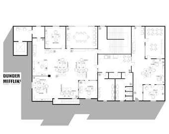 PRINTABLE of PLAN from "THEOFFICE"