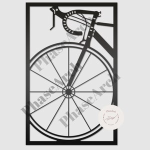 FRAMED BIKE VECTOR Svg-Dwg-Dxf-Pdf-Eps- Cnc Cutting,Digital Cut Files,Clip Art,Illustrations