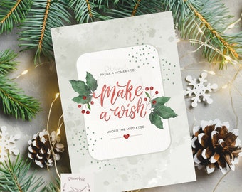 Christmas tree Instant Download Birthday Card | Birthday Card | Print at home | Funny Birthday Card | Snowman | Printable | SVG PDF JPG png