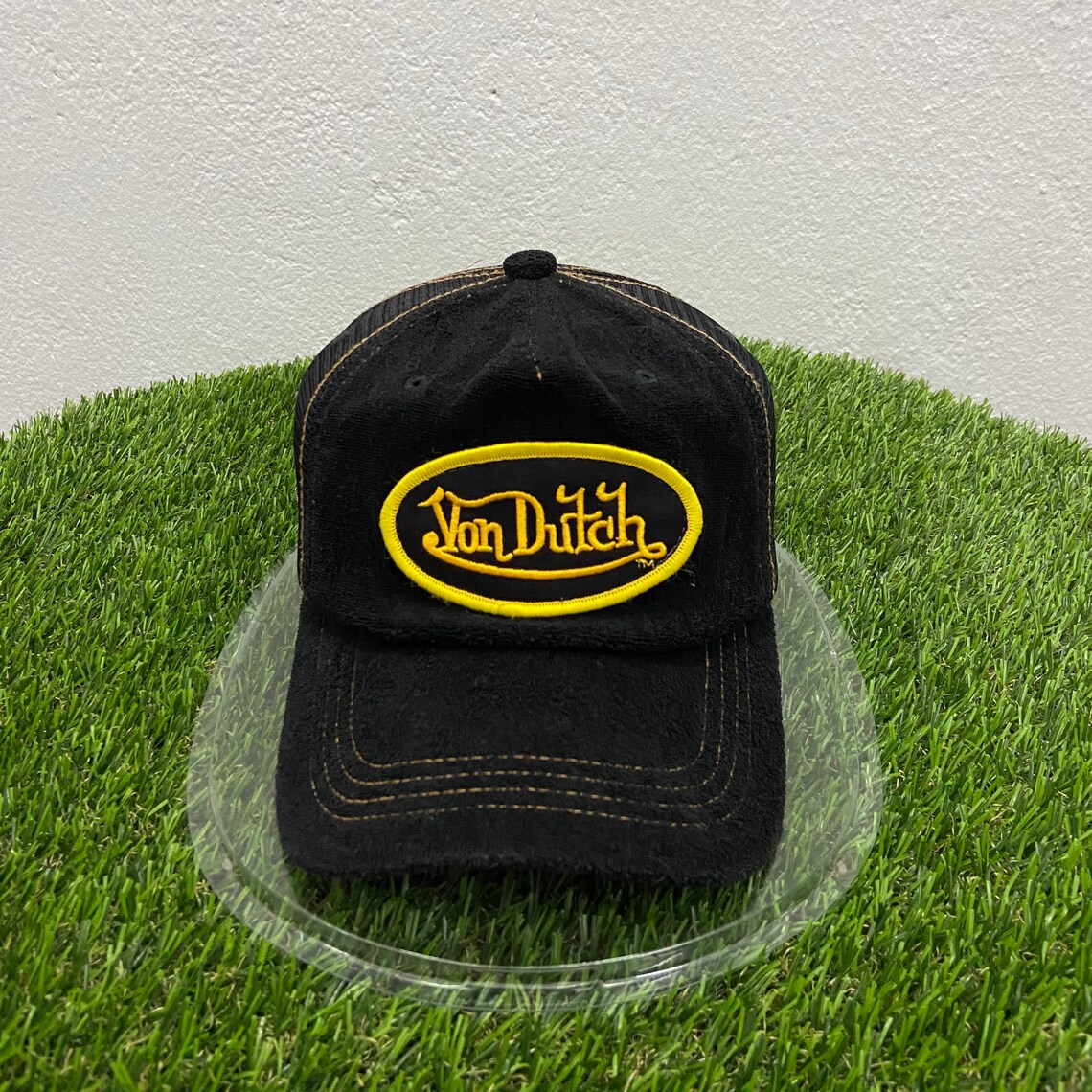 velvet trucker cap
