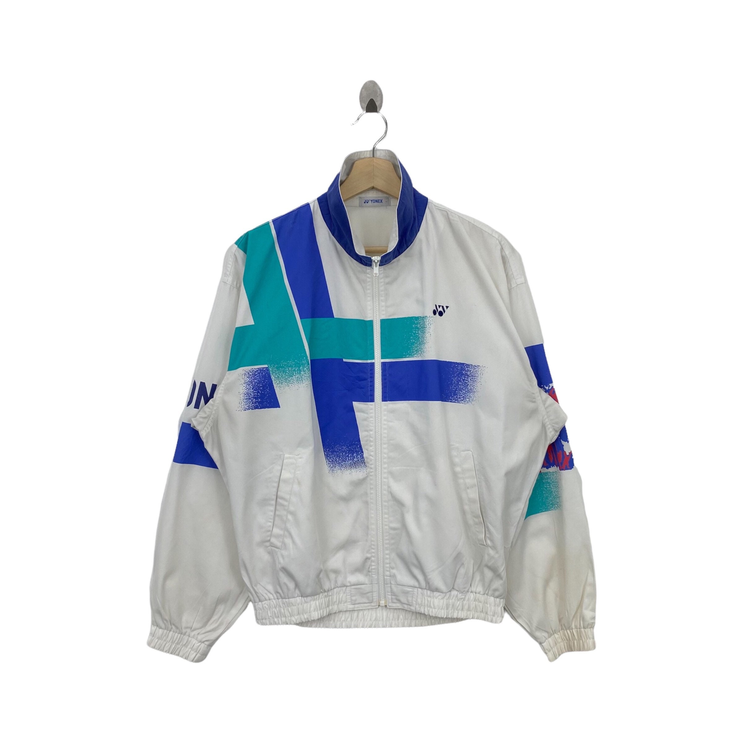 Vtg YONEX Light Jacket Puffer Trench 
