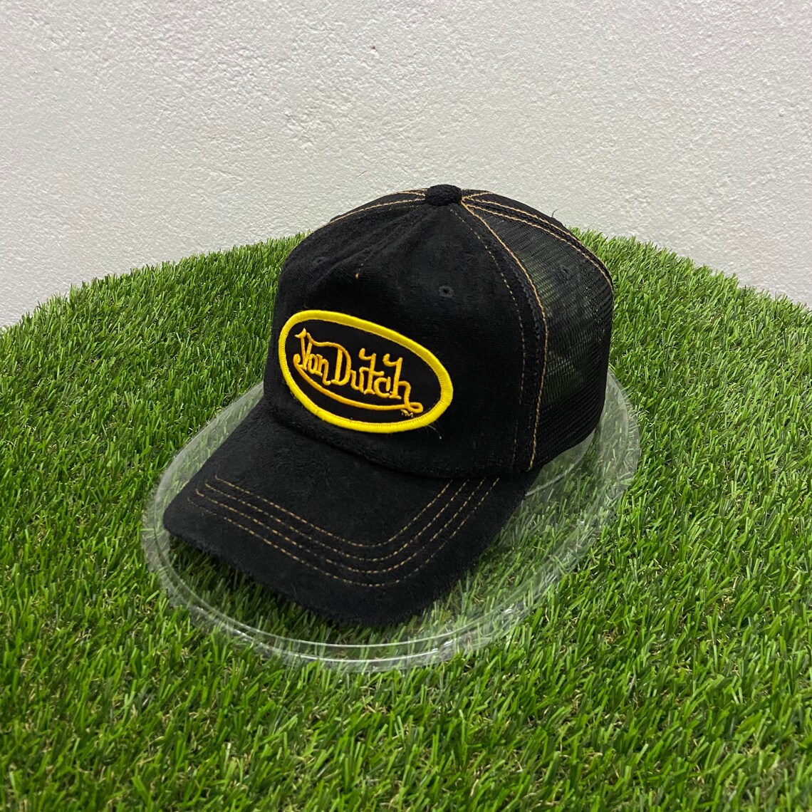velvet trucker cap