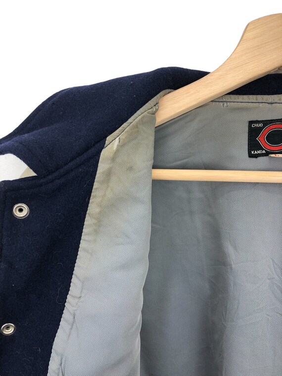 Vtg 90’ ARCHERY Varsity Jacket Puffer Trench Coat Par… Gem