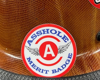 Asshole Merit Badge