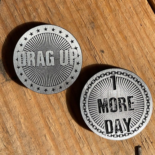 Drag up Coin Etsy