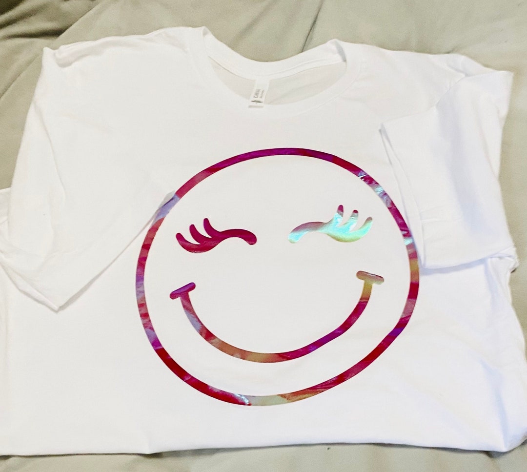 Smiley Face Shirt Smiley Face T-shirt Happy Face Shirt - Etsy