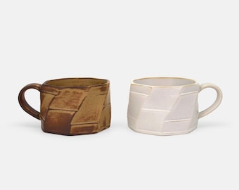 Edgy Retro Ceramic Coffee Mug