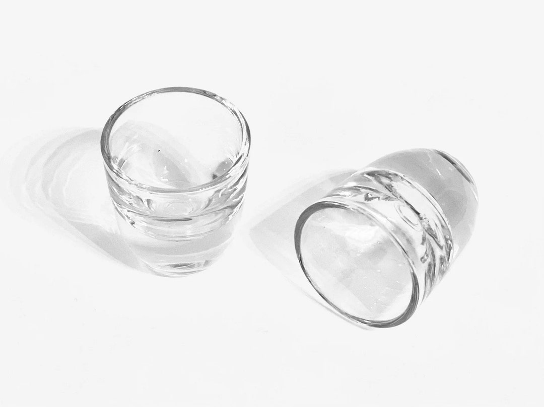 Modern Mini Bullet Shot Glass Set of Six Perfect Housewarming Party