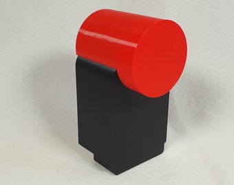 Special cover for your "Nuki Smartlock" with cover for the rotary and illuminated button (one or two colors as desired)