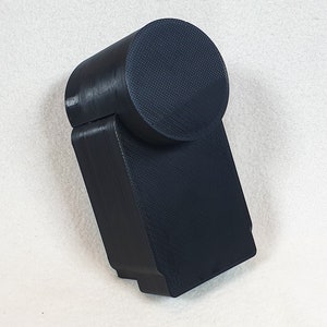 Special Edition: Black cover for all "Nuki Smart Lock" (also with "Nuki Power Pack") with covered rotating and LED ring