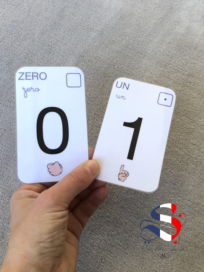 Carte Nombre Personnalisé, carte écriture BATON et CURSIVE, carte lettres de l’alphabet, éducatif, maternel, apprendre les nombres, jeu image 2