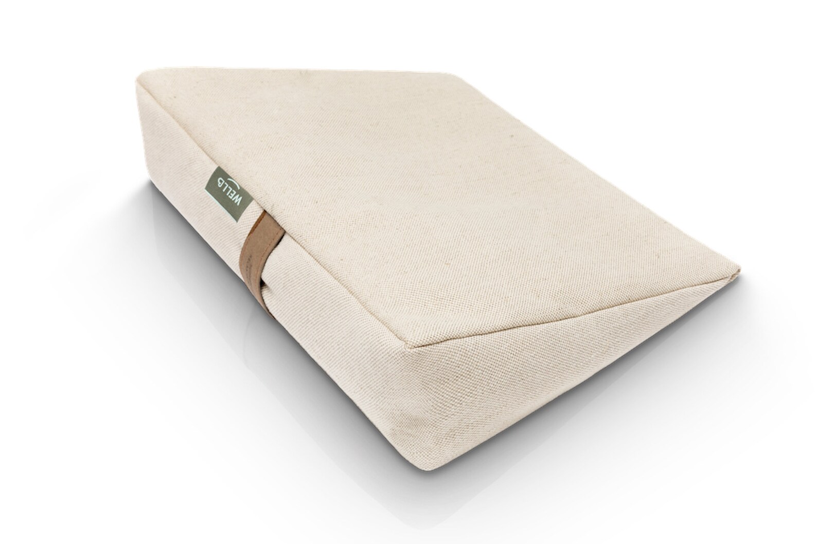 Wedge shaped seat cushion WhiteSand by WellB Meditation Etsy