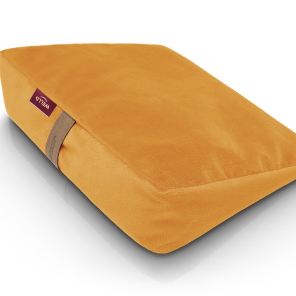 Wedge-Seat Cushion - Yellow Ochre - Be Classic