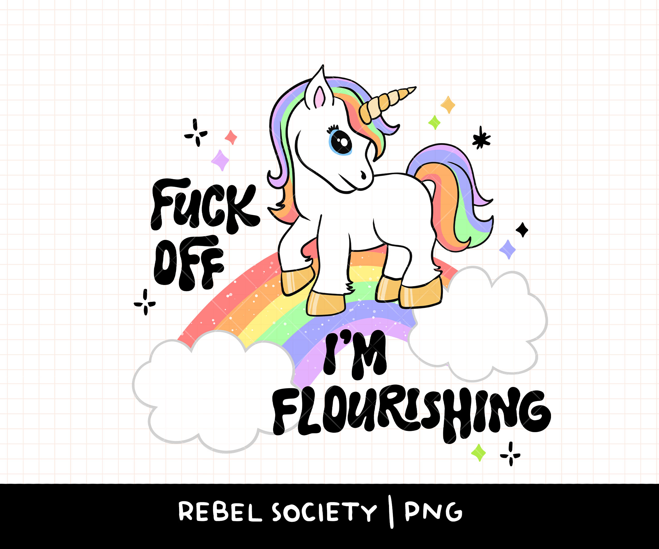 Im a unicorn sticker - Etsy België, image size:2160x1799