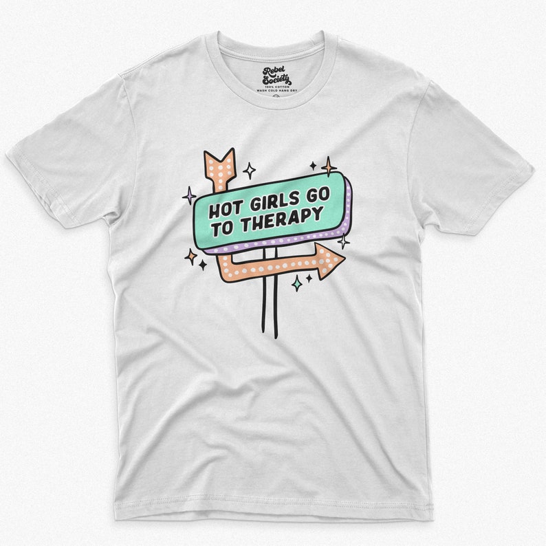 Hot Girls Go to Therapy PNG Trendy PNG End the Stigma Mental Health ...