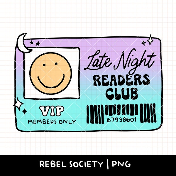 Late Night Readers Club PNG Trendy PNG Hot Girls Read Smut, Reading PNG Book Nerd, Sticker T-shirt Design Good Girls read Dirty Books