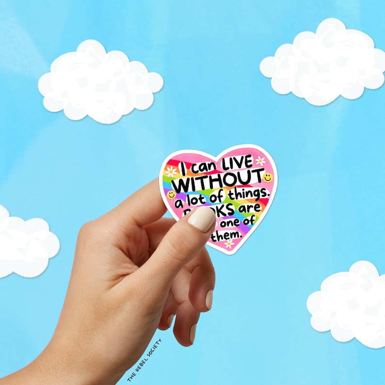 Bookish PNG Book Addict Trendy PNG Hand Illustrated Sticker Design ...