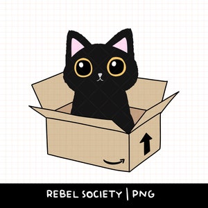 Katze in Box PNG Wenn Ich Passe Sitze Ich Schwarze Katze Antidepressivum Trendy PNG Sticker Shirt Designs Ich Liebe Meine Katze Beliebte T-Shirt Designs Serotonin