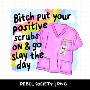 Esfoliantes Positivos em PNG Nota para Auto Motivação Bonitos Desenhos de Adesivos para Camisetas Populares na Moda Enfermeira de Saúde Assistente Médica Odontológica