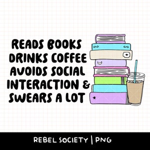 Lit des livres, boit du café, évite les interactions sociales et jure souvent