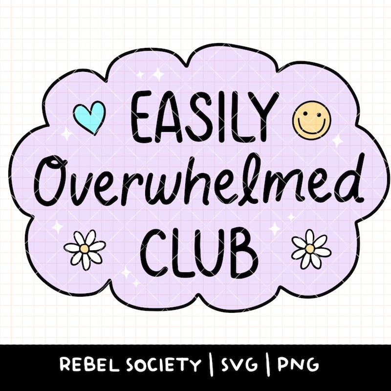 Adhd Overwhelm Kids - Etsy