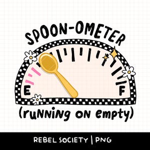 Spoonie loopt op lege maag, mijn buik doet pijn Trendy png Chronische pijn PDS populair T-shirt Stickerontwerpen Buik doet pijn Spijsverteringsproblemen