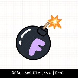 F Bomb SVG, populaire SVG-ontwerpen alleen voor noodgevallen Zero Fucks Given geestelijke gezondheid Zelfzorg Trendy SVG, schattige stickerontwerpen