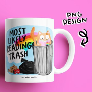 Lässmuts PNG Läseskräp, Boklig bitch Kindle-klistermärkesdesigner Booktok Bookstagram Scholastic Book Fair High Trendy PNG Läsromantik bild 4