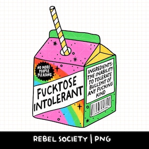 Gundose Intolerant PNG Menschen angenehm ist über Hand illustriert sarkastische Hündin zickig lustig niedlich trendige PNG Aufkleber Design Becher Beliebte PNG